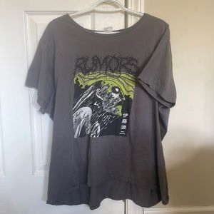 Junji Ito “RUMORS” cotton t-shirt